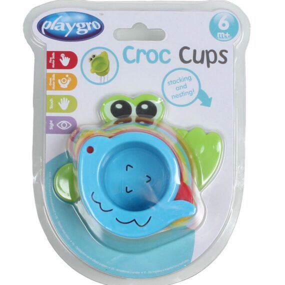 PLAYGRO Misky vodné krokodíl
