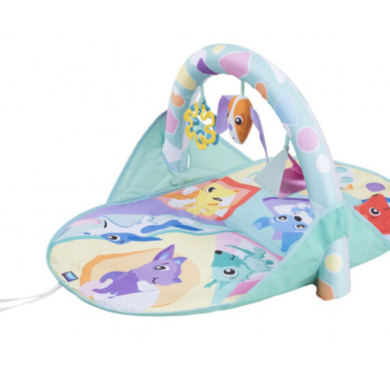 PLAYGRO Podložka cestovná hracia so šteniatkami