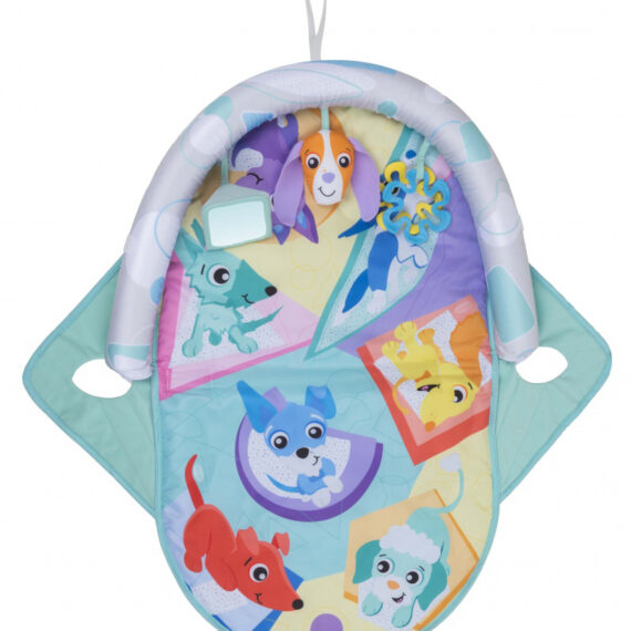 PLAYGRO Podložka cestovná hracia so šteniatkami