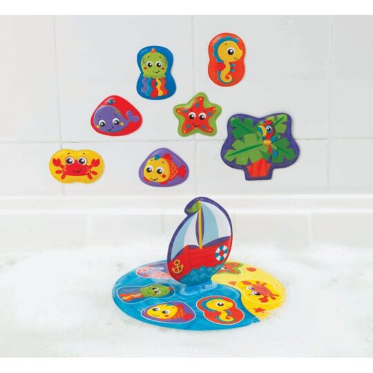 PLAYGRO Puzzle plávajúce do vane