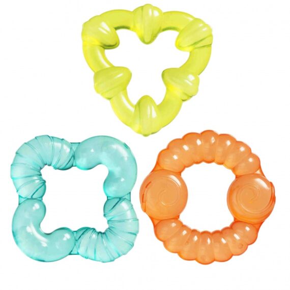 PLAYGRO Sada 3 chladivých hryzátiek