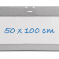 REER Zábrana na posteľ 100cm grey / white