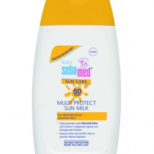 SEBAMED Detské opaľovacie mlieko OF 50 (200 ml)