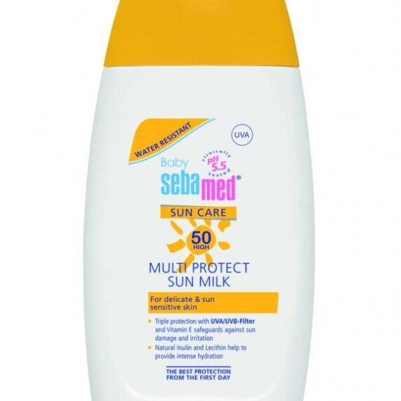 SEBAMED Detské opaľovacie mlieko OF 50 (200 ml)