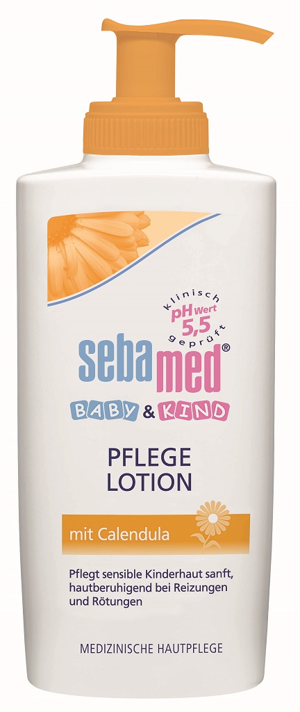 SEBAMED Detské telové mlieko s nechtíkom, 200 ml