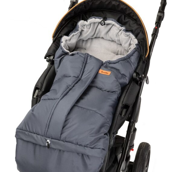 SENSILLO Fusak zimný Combi polar 3v1 Graphite/grey