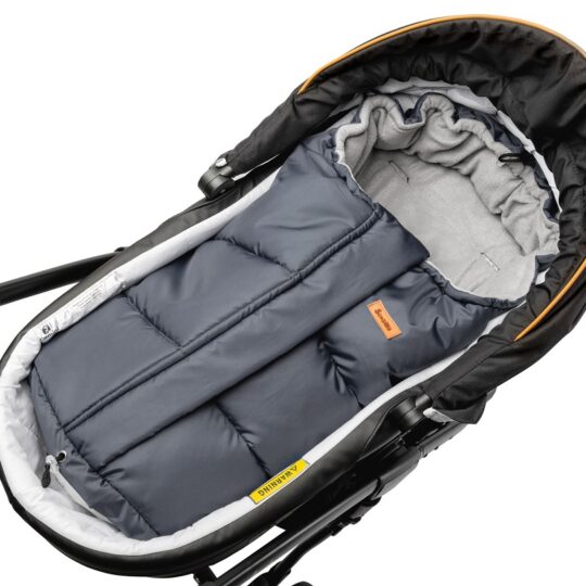 SENSILLO Fusak zimný Combi polar 3v1 Graphite/grey
