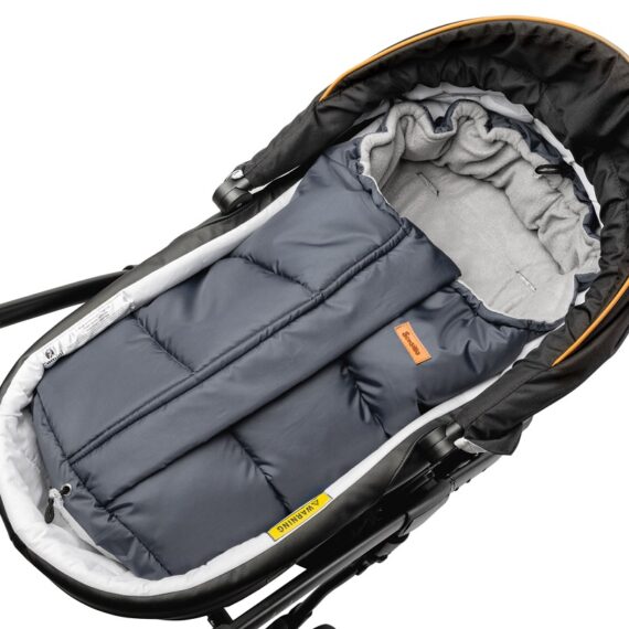 SENSILLO Fusak zimný Combi polar 3v1 Graphite/grey
