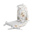 SENSILLO Mantinel do postieľky velvet FOREST ADVENTURE PLUSH KARO 180×30 cm