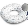 SENSILLO Vankúš popôrodný príroda Gray bavlna 43 cm