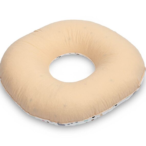 SENSILLO Vankúš popôrodný bodky Beige bavlna 43 cm