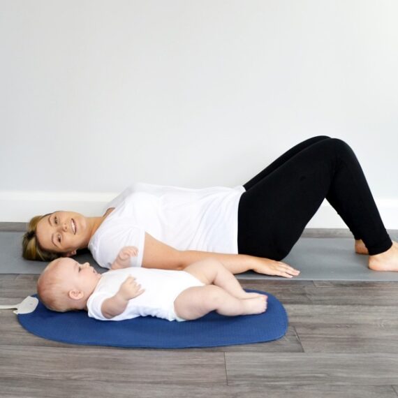 SHNUGGLE Baby Yoga Hracia podložka Blue