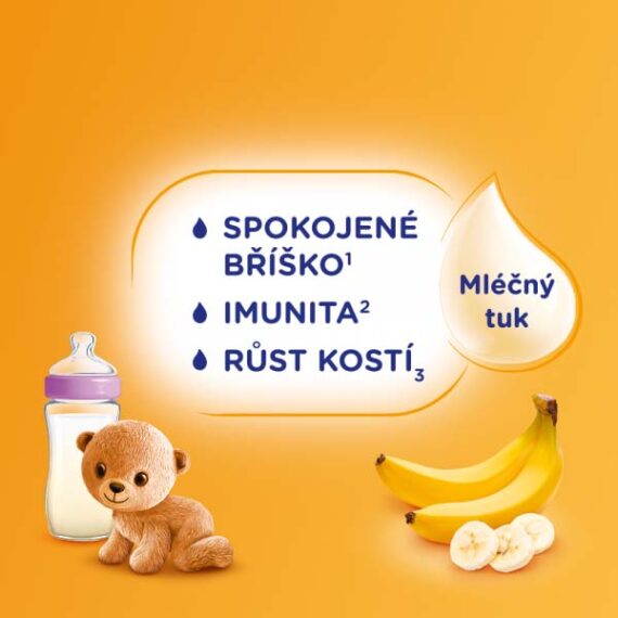 SUNAR Complex 3 Mlieko batoľacie Banán 600 g