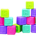 TEDDIES Abecedné kocky 16 ks, 6m+