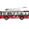 TEDDIES Autobus/trolejbus na zotrvačník 28 cm