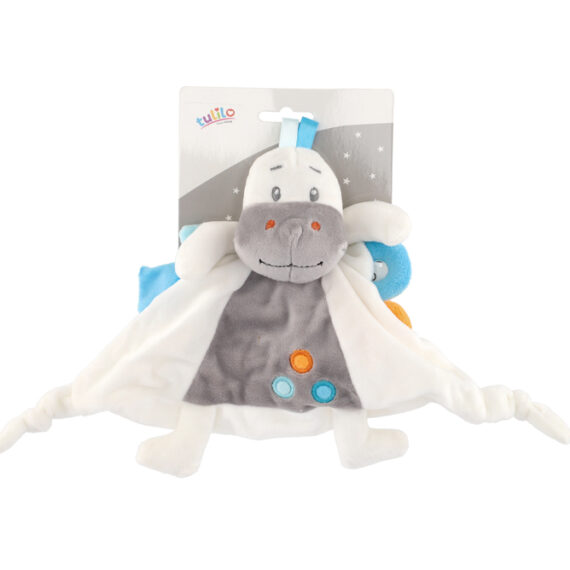 TEDDIES Dinosaurus zaspávačik hrkálka