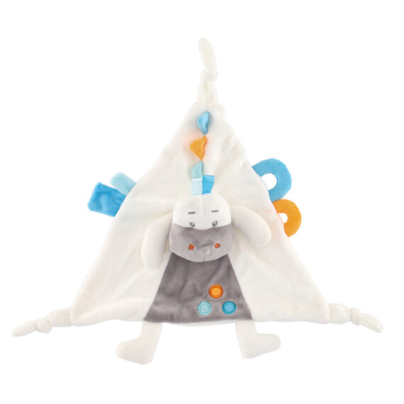TEDDIES Dinosaurus zaspávačik hrkálka