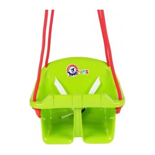 TEDDIES Hojdačka Baby plast zelená 24 m+