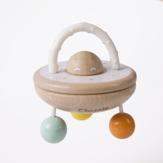 TEDDIES Hrkálka UFO drevo 6m+