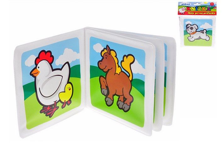 TEDDIES Knížka pískací – Moje první zvířátka