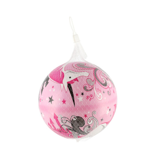 TEDDIES Lopta nafúknutá jednorožec vinyl priemer 22 cm