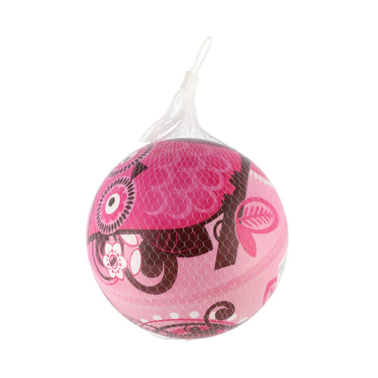 TEDDIES Lopta nafúknutá sova vinyl priemer 22 cm