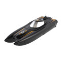 TEDDIES Motorový čln/loď do vody RC 22 cm čierny