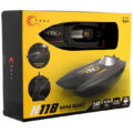 TEDDIES Motorový čln/loď do vody RC 22 cm čierny