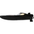 TEDDIES Motorový čln/loď do vody RC 22 cm čierny