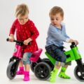 TEDDIES Odrážedlo FUNNY WHEELS NEW SPORT 2v1, nosnost 50 kg 18m+, růžové