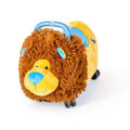 TEDDIES Odrážadlo Funny wheels Rider Ride-On levíček plyšový modrý 12 m +