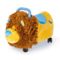 TEDDIES Odrážadlo Funny wheels Rider Ride-On levíček plyšový modrý 12 m +
