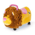 TEDDIES Odrážadlo Funny wheels Rider Ride-On levíček plyšový ružový 12 m +