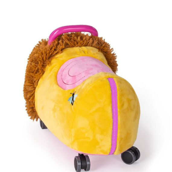 TEDDIES Odrážadlo Funny wheels Rider Ride-On levíček plyšový ružový 12 m +