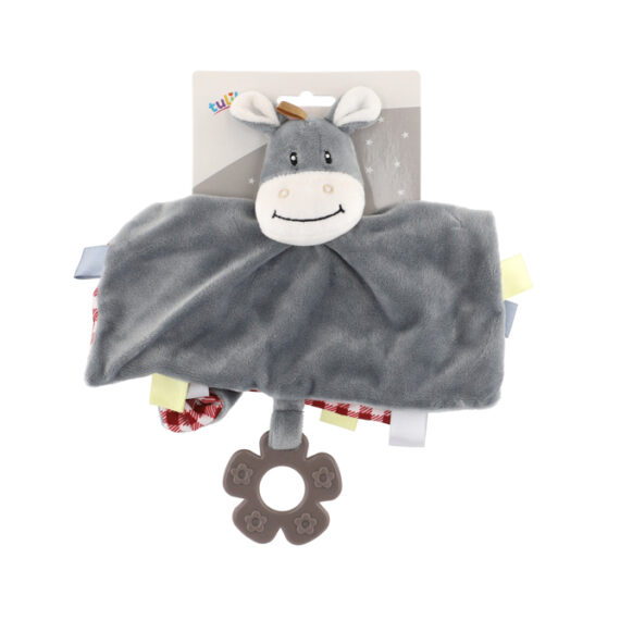 TEDDIES Somárik zaspávačik hrkálka