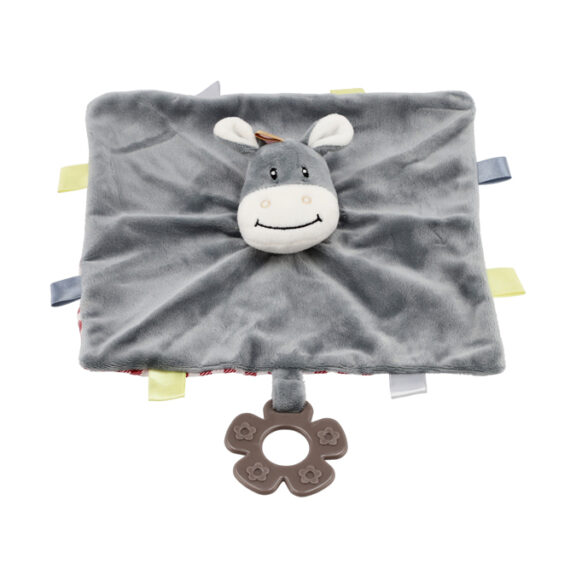 TEDDIES Somárik zaspávačik hrkálka