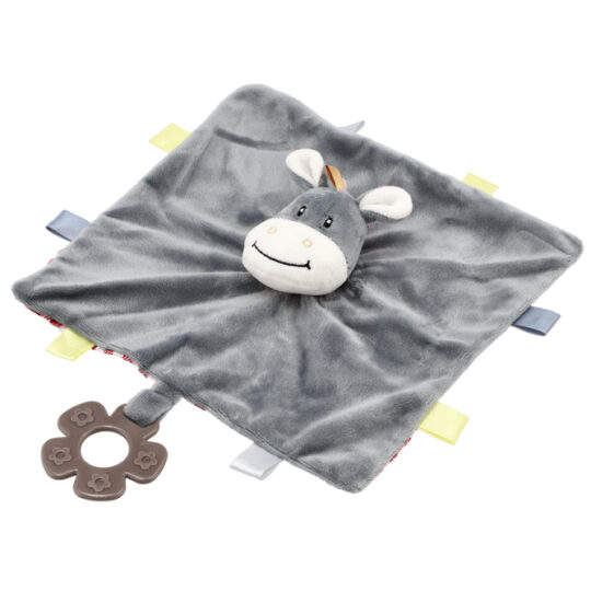 TEDDIES Somárik zaspávačik hrkálka