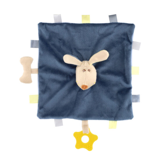 TEDDIES Psík zaspávačik hrkálka