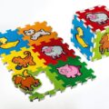 TEDDIES Pěnové puzzle Moje první zvířátka