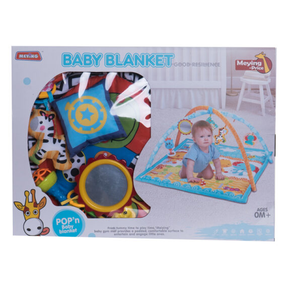 TEDDIES Podložka/Hrazda pre deti a hrkálky 0m+