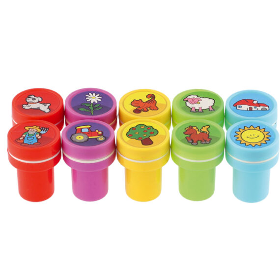 TEDDIES Pečiatky samotlačné Moje prvé zvieratká