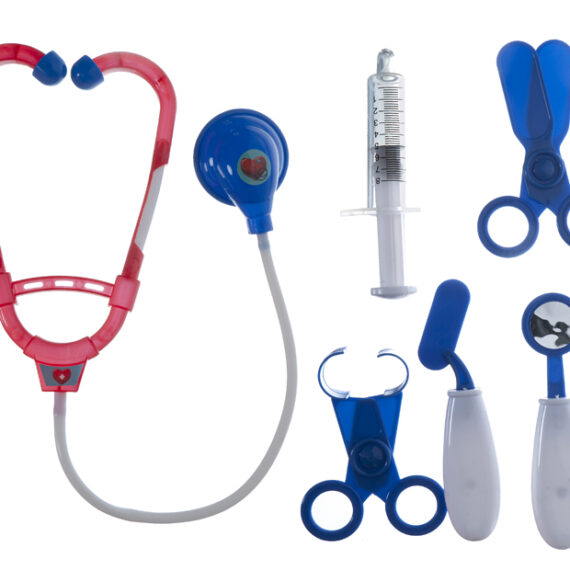 TEDDIES Sada doktor/lekár plast 2 druhy