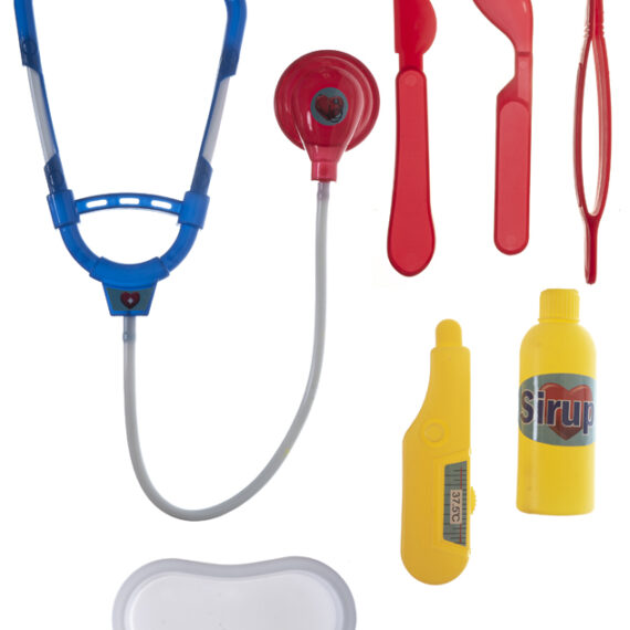 TEDDIES Sada doktor/lekár plast 2 druhy