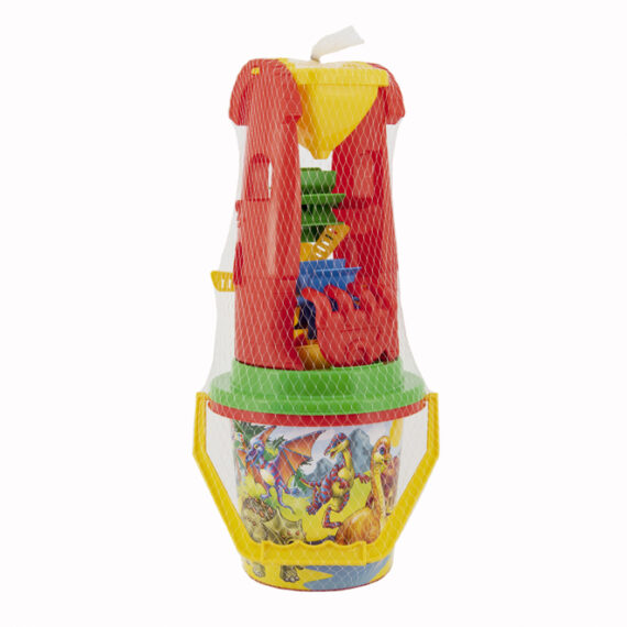 TEDDIES Sada na piesok vedro, mlynček s doplnkami 4 druhy, 12m+