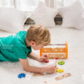 TEDDIES Sada náradia drevená 16 ks s dreveným boxom