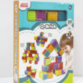 TEDDIES Stavebnica kocky 20 ks, 12m+