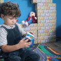 TEDDIES Telefón náučný mobilný s krytom Múdra sova, 12m+