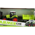 TEDDIES Traktor RC s vlekom 38 cm