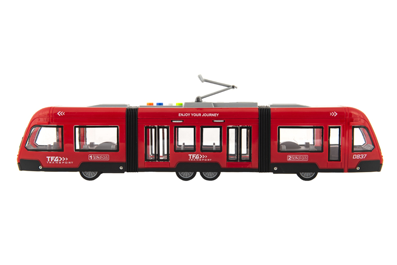 TEDDIES Električka/Vlak na zotrvačník 44 cm