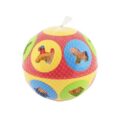 TEDDIES Vkladačka lopta plast priemer 13 cm 2 farby 12 m +